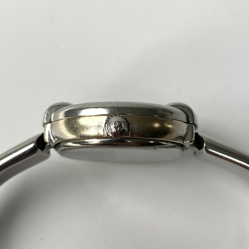 Gucci 女士 1400L SS QZ 銀色錶盤-5