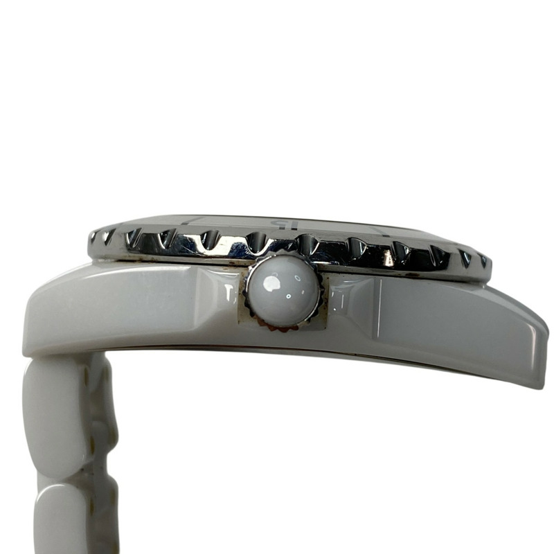 香奈兒女士 H0968 J12 白色錶盤 CE 石英錶，附保固-5