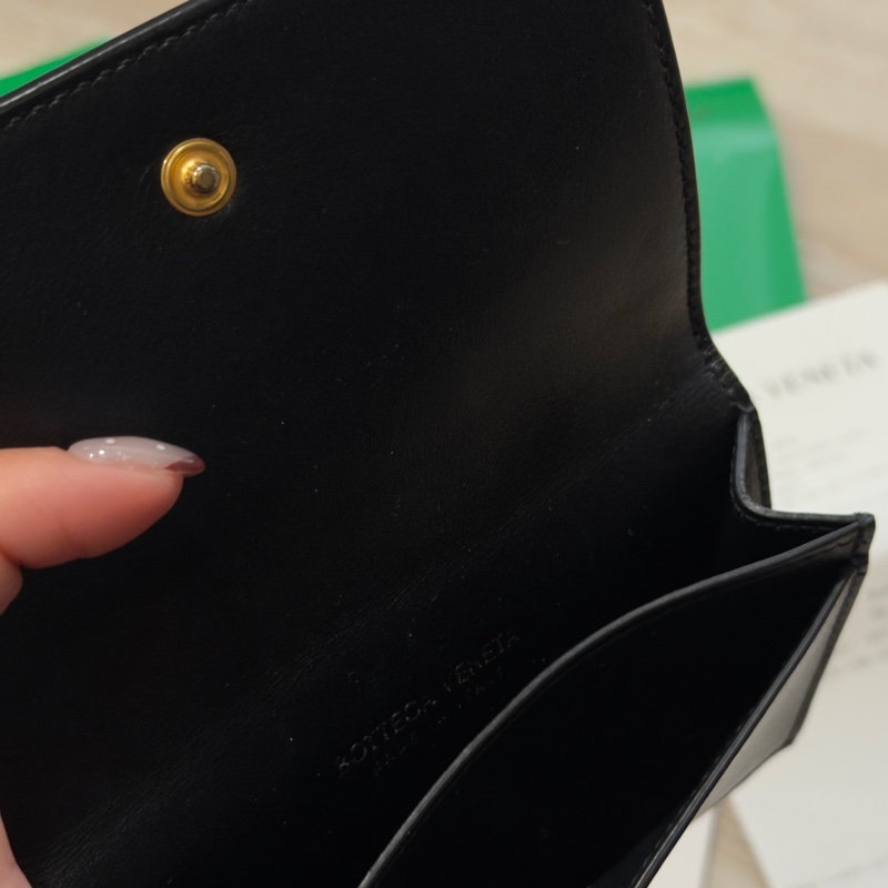 BOTTEGA VENETA BV Cassette 大格編織羊皮卡夾-2