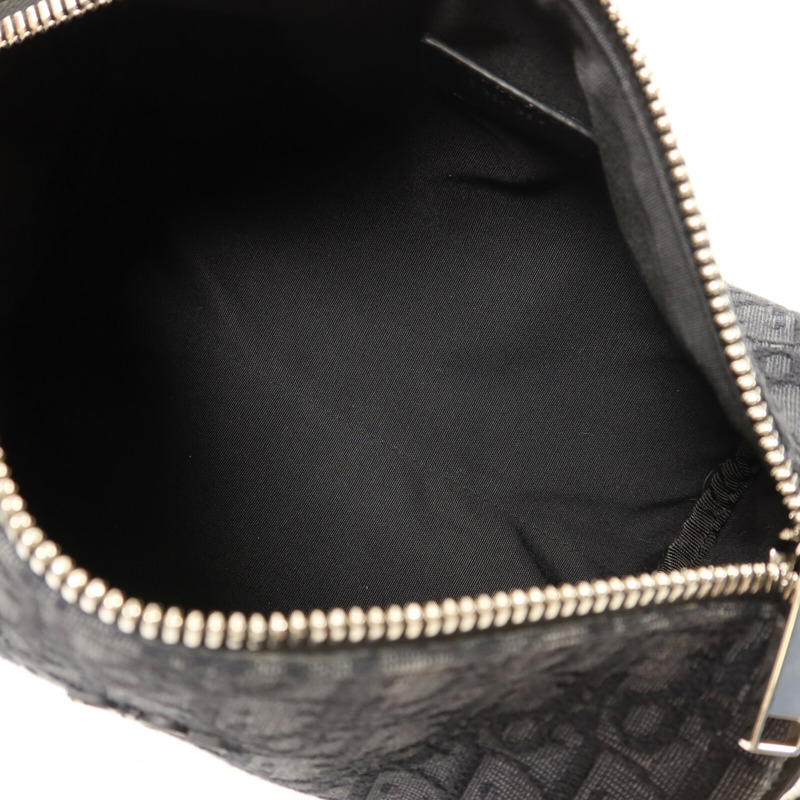 Dior 帆布Roller Messenger銀扣肩背袋-4