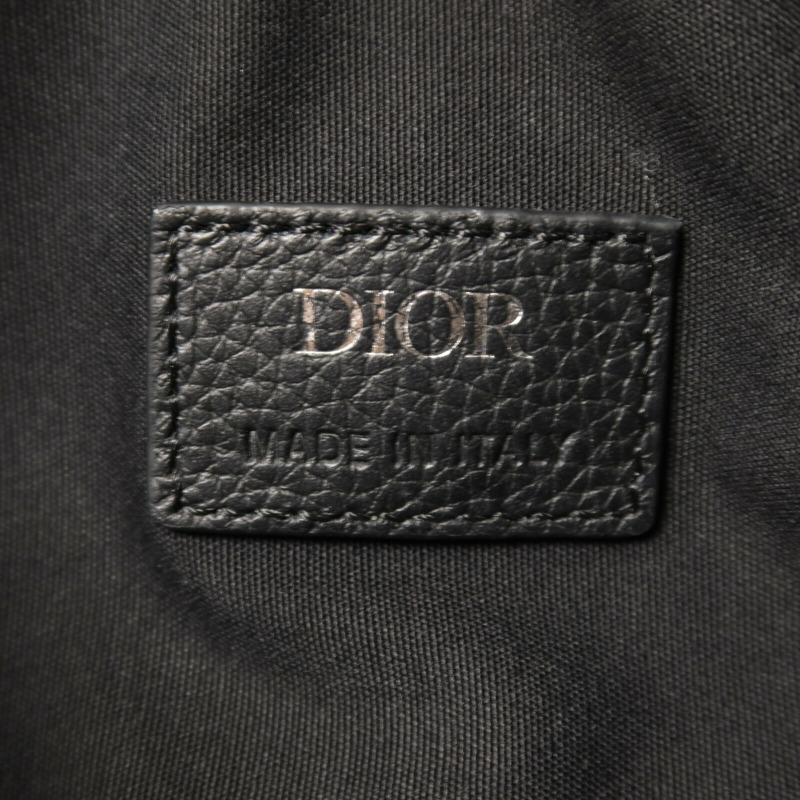 Dior 帆布Roller Messenger銀扣肩背袋-5