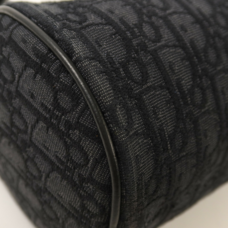 Dior 帆布Roller Messenger銀扣肩背袋-11