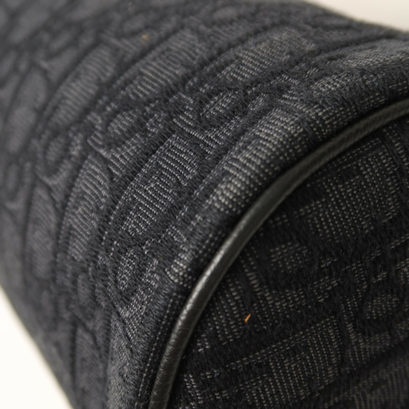 Dior 帆布Roller Messenger銀扣肩背袋-12