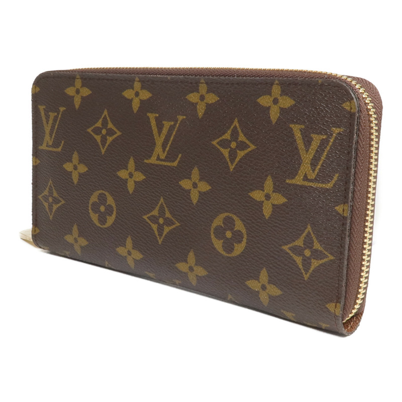 LOUIS VUITTON Monogram Zippy Long Wallet金扣長錢包-1