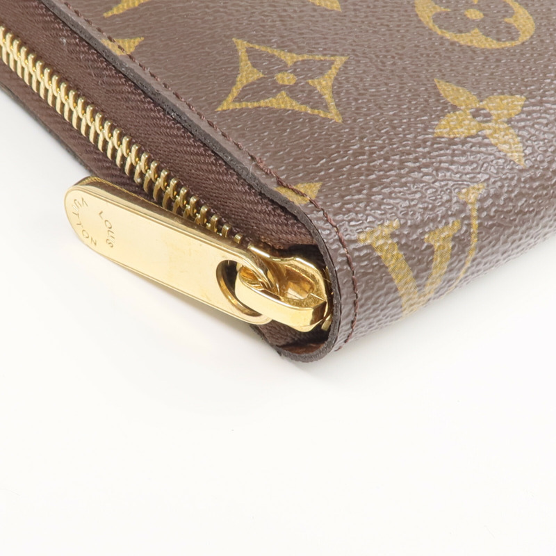 LOUIS VUITTON Monogram Zippy Long Wallet金扣長錢包-7