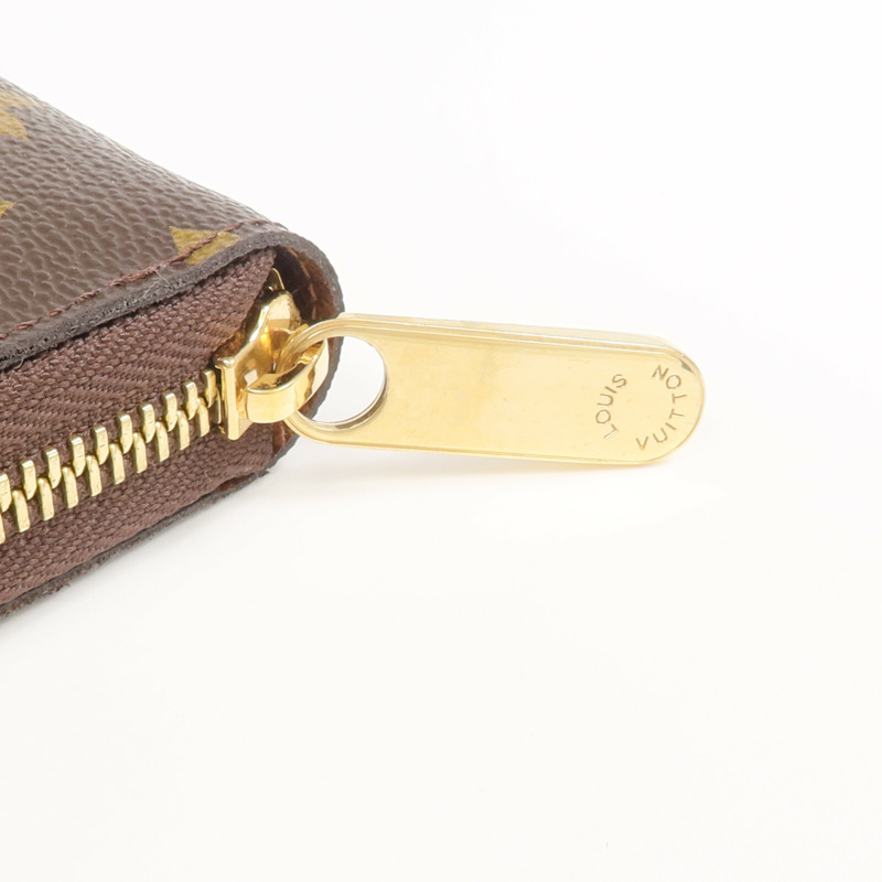 LOUIS VUITTON Monogram Zippy Long Wallet金扣長錢包-10