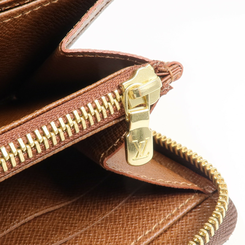 LOUIS VUITTON Monogram Zippy Long Wallet金扣長錢包-12