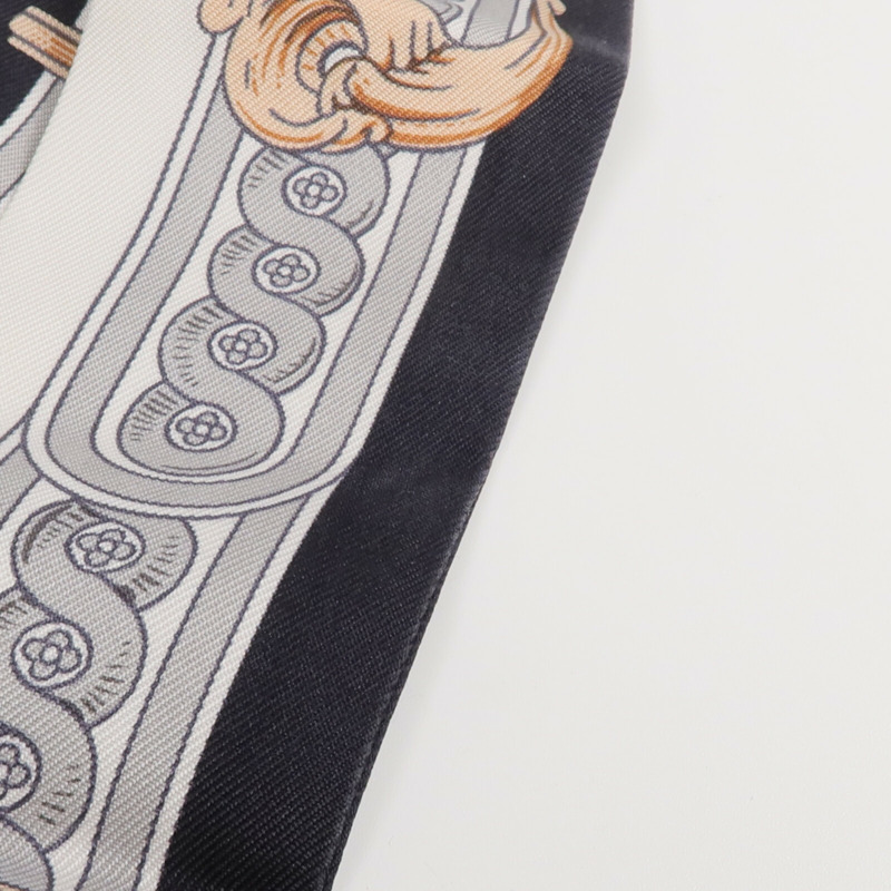 HERMES 絲質Twilly絲巾-8