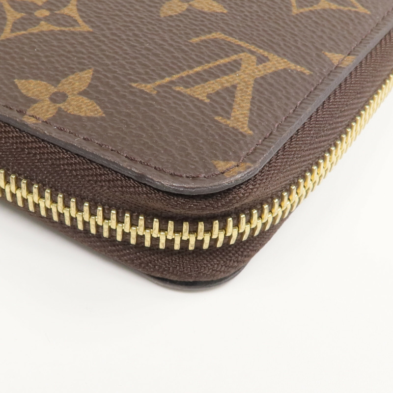 LOUIS VUITTON Monogram Zippy Long Wallet金扣長錢包-9
