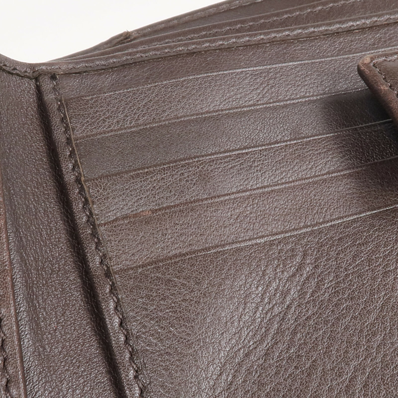 GUCCI 帆布Wallet金扣錢包-12