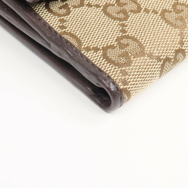 GUCCI 帆布Wallet金扣錢包-15