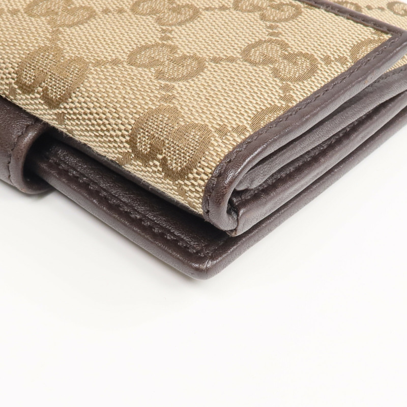 GUCCI 帆布Wallet金扣錢包-17