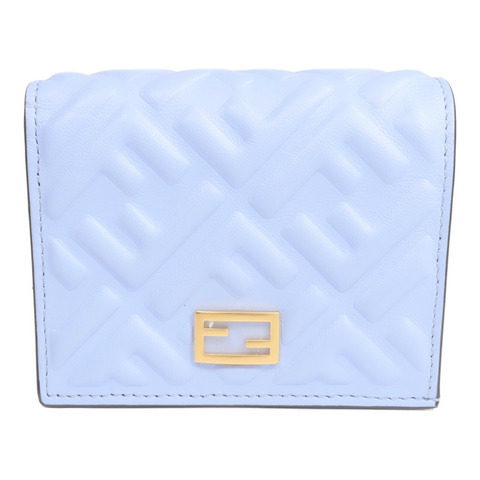 FENDI 牛皮皮革Wallet金扣錢包