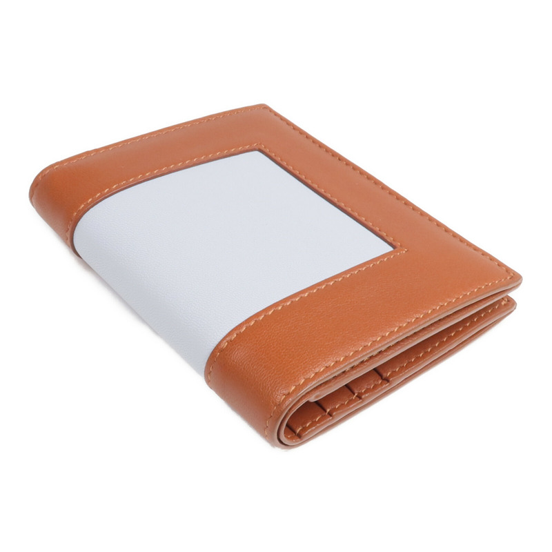 CELINE 牛皮皮革Wallet金扣錢包-4