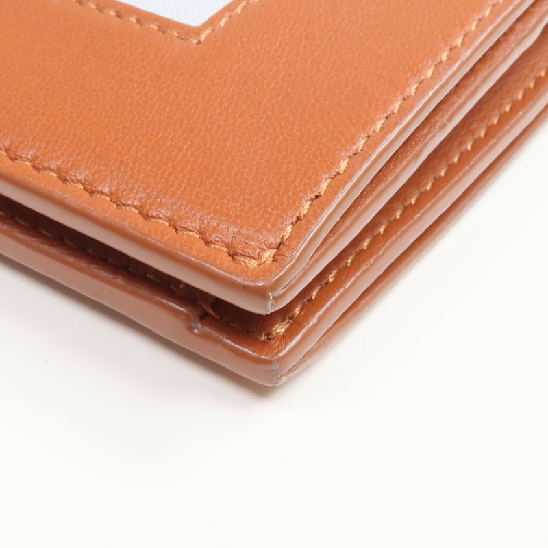 CELINE 牛皮皮革Wallet金扣錢包-10