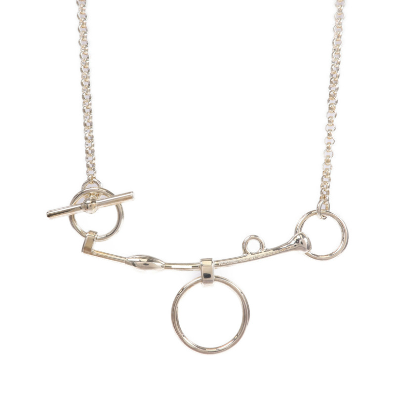 HERMES 925純銀Mors de Bride項鍊-1