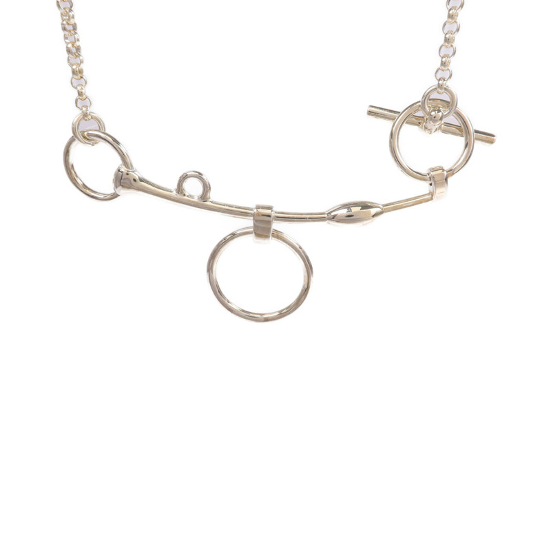 HERMES 925純銀Mors de Bride項鍊-2