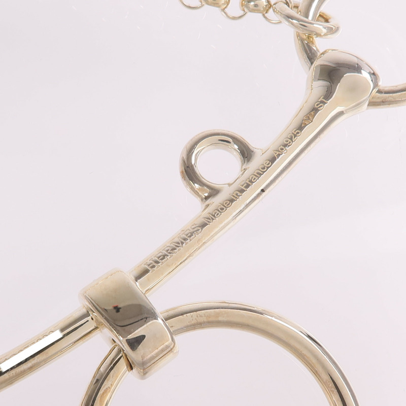 HERMES 925純銀Mors de Bride項鍊-6