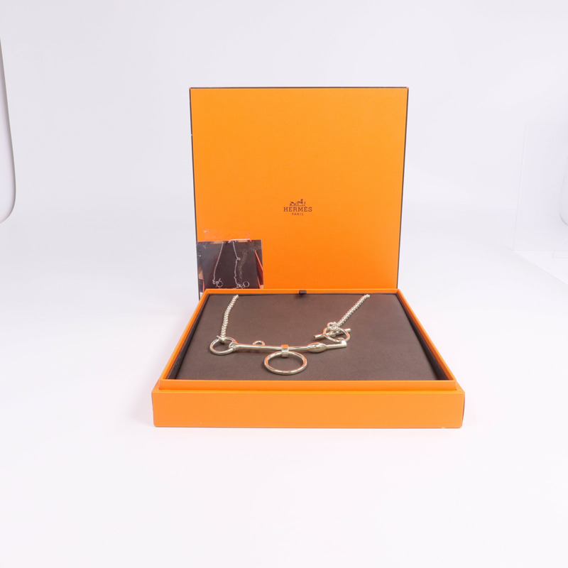 HERMES 925純銀Mors de Bride項鍊-7
