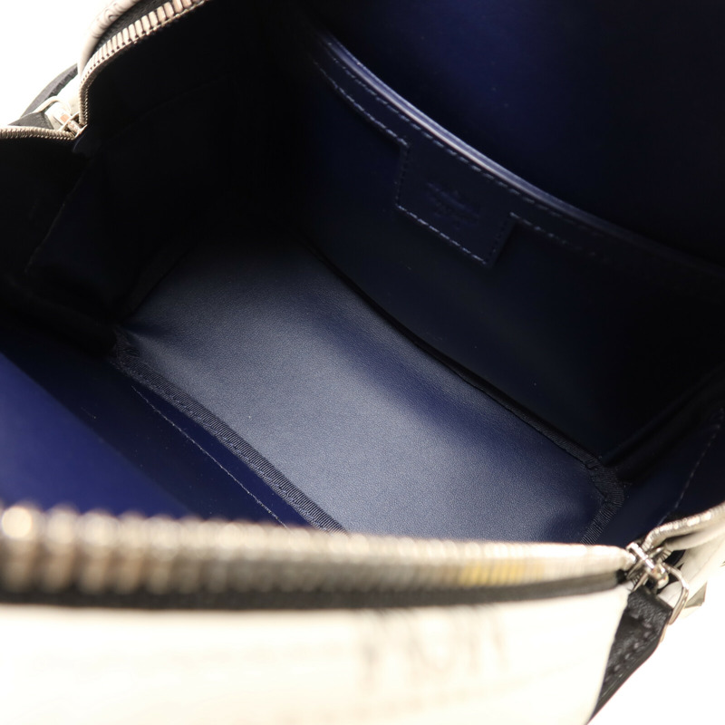 MCM 塗屠帆布Backpack銀扣背包-4