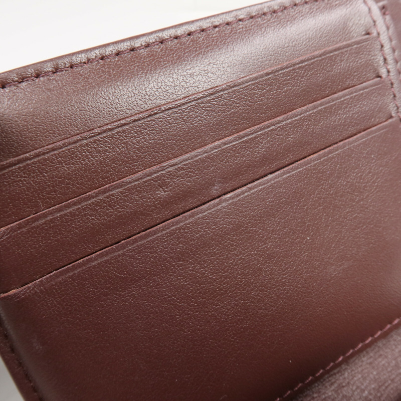 CHANEL 牛皮皮革Wallet金扣錢包-15