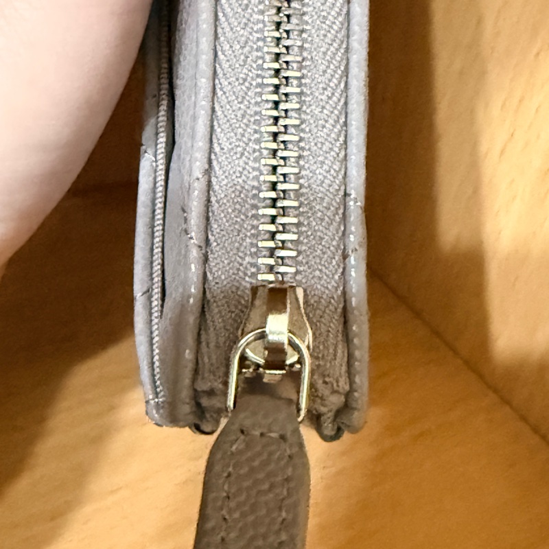 Chanel🔥L型 短夾 錢包 🔥全新全配-4