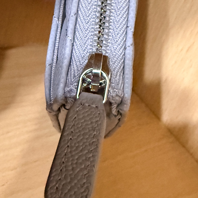 Chanel🔥L型 短夾 錢包 🔥全新全配-5