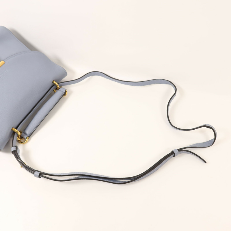 Salvatore Ferragamo 牛皮皮革Shoulder Bag金扣手挽肩背兩用袋-7