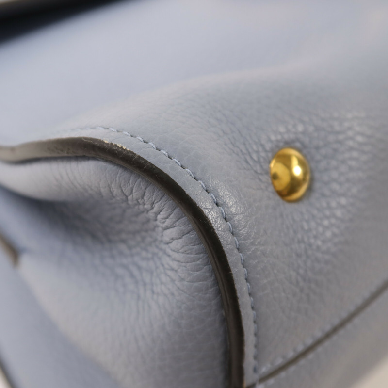 Salvatore Ferragamo 牛皮皮革Shoulder Bag金扣手挽肩背兩用袋-10