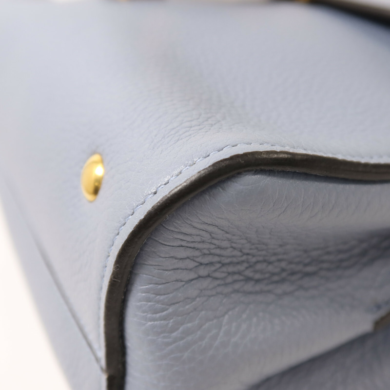 Salvatore Ferragamo 牛皮皮革Shoulder Bag金扣手挽肩背兩用袋-11