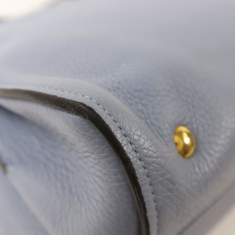 Salvatore Ferragamo 牛皮皮革Shoulder Bag金扣手挽肩背兩用袋-12