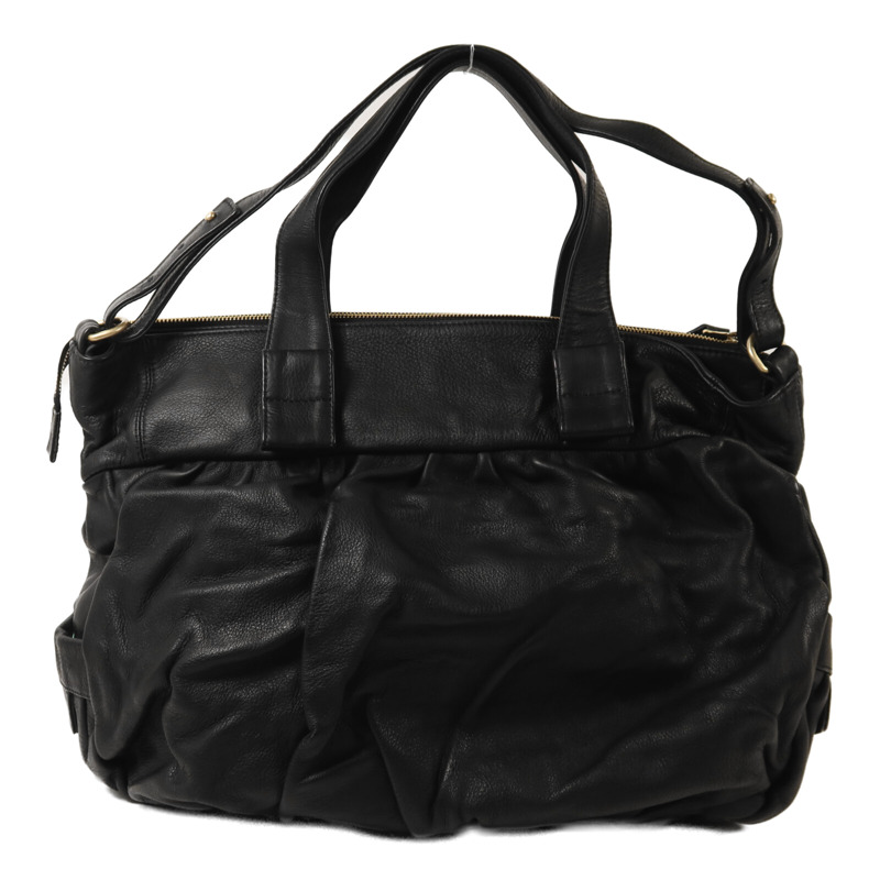 SEE BY CHLOE 牛皮皮革Shoulder Bag金扣手挽肩背兩用袋-1