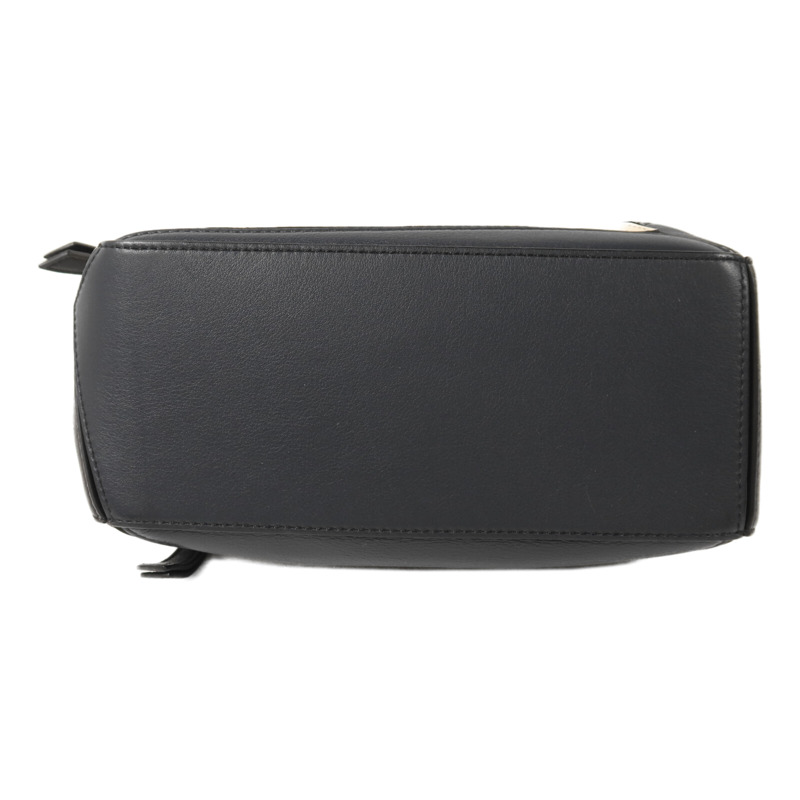 LOEWE 牛皮皮革Puzzle Small金扣手挽肩背兩用袋-3