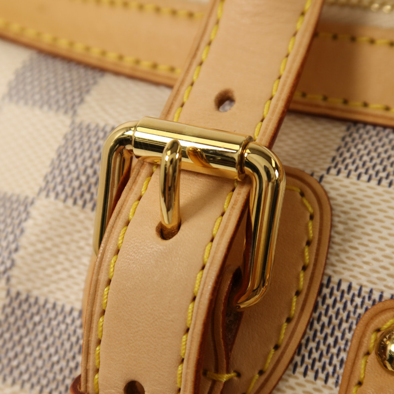LOUIS VUITTON Damier Azur Berkeley金扣手挽袋-9