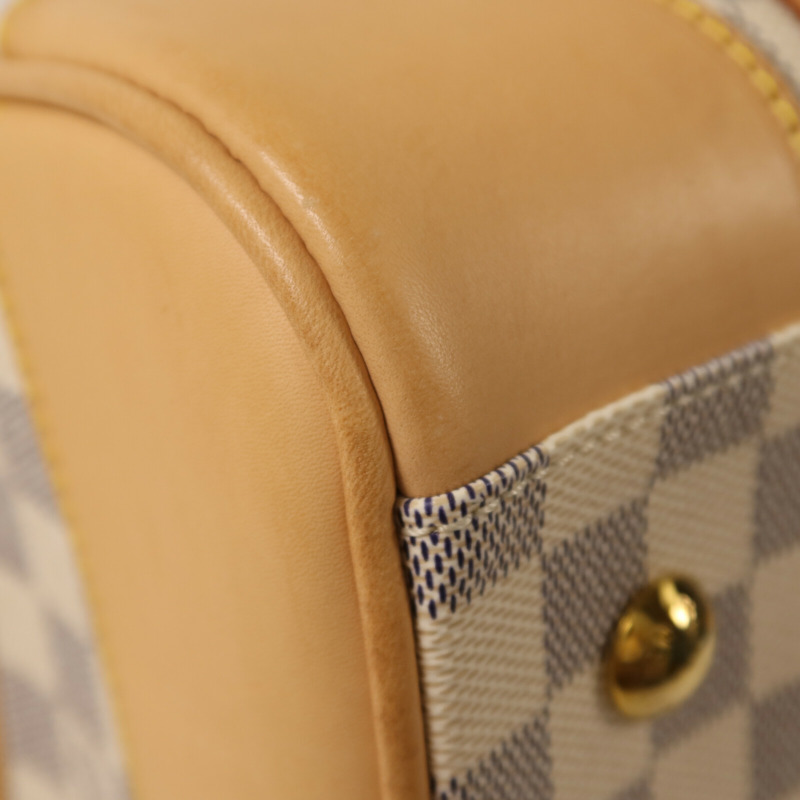 LOUIS VUITTON Damier Azur Berkeley金扣手挽袋-10