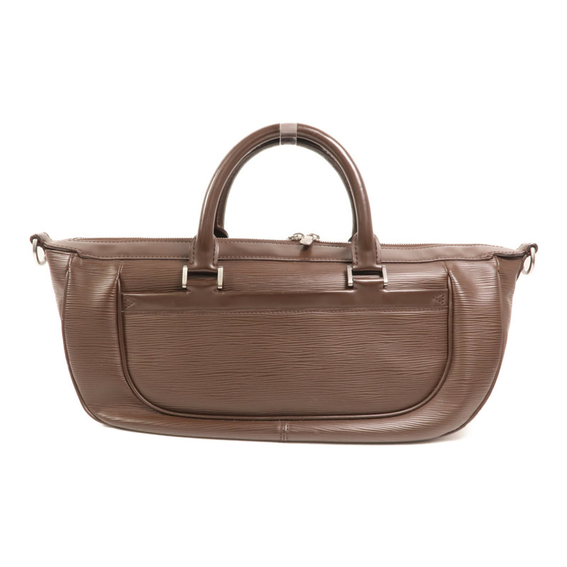 LOUIS VUITTON Epi Dhanura MM銀扣手挽肩背兩用袋-1