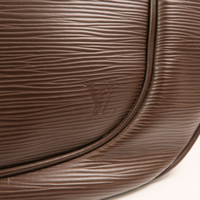 LOUIS VUITTON Epi Dhanura MM銀扣手挽肩背兩用袋-8