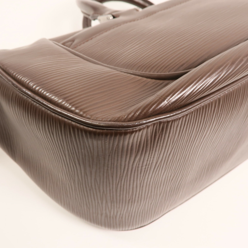 LOUIS VUITTON Epi Dhanura MM銀扣手挽肩背兩用袋-12