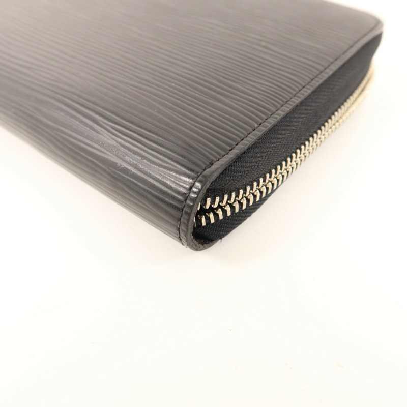 LOUIS VUITTON Epi Zipper Long Wallet銀扣長錢包-11