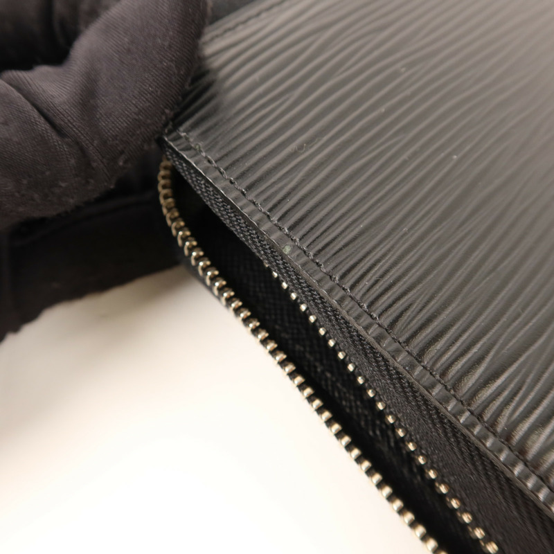 LOUIS VUITTON Epi Zipper Long Wallet銀扣長錢包-14