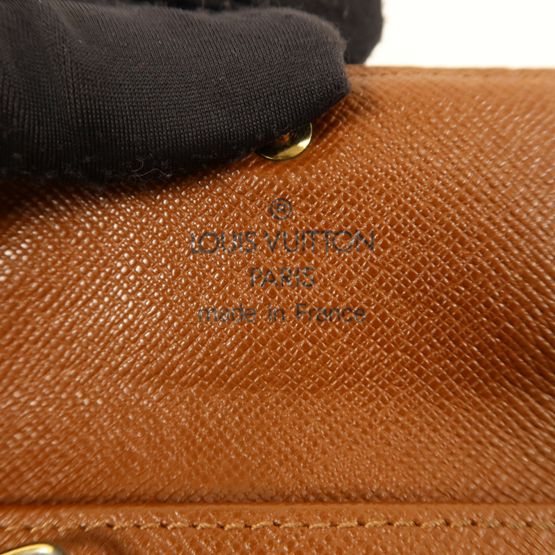 LOUIS VUITTON Monogram 4 Key Holder金扣鎖匙包-6