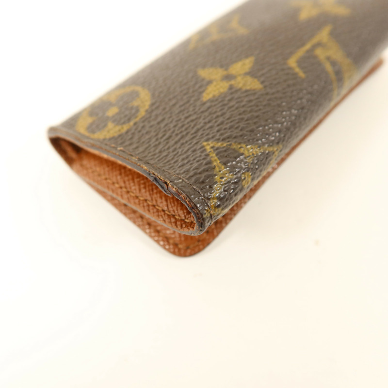 LOUIS VUITTON Monogram 4 Key Holder金扣鎖匙包-13