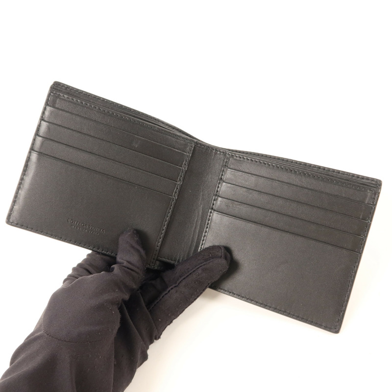 BOTTEGA VENETA 羊皮皮革Bifold Wallet錢包-4