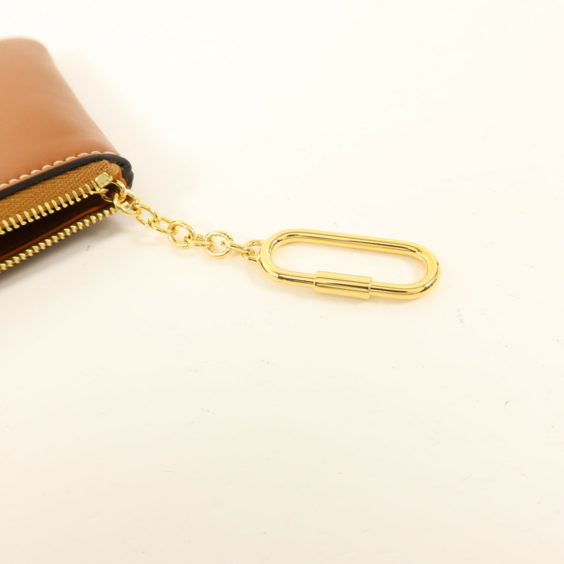 CELINE 牛皮皮革Coin Bag金扣零錢包-8