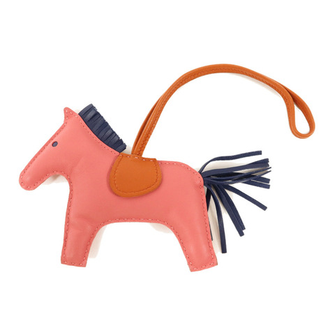 HERMES Milo皮革Rodeo GM掛飾