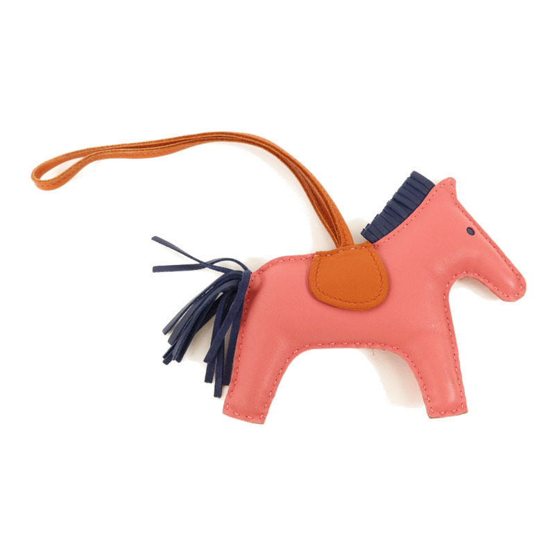 HERMES Milo皮革Rodeo GM掛飾-1