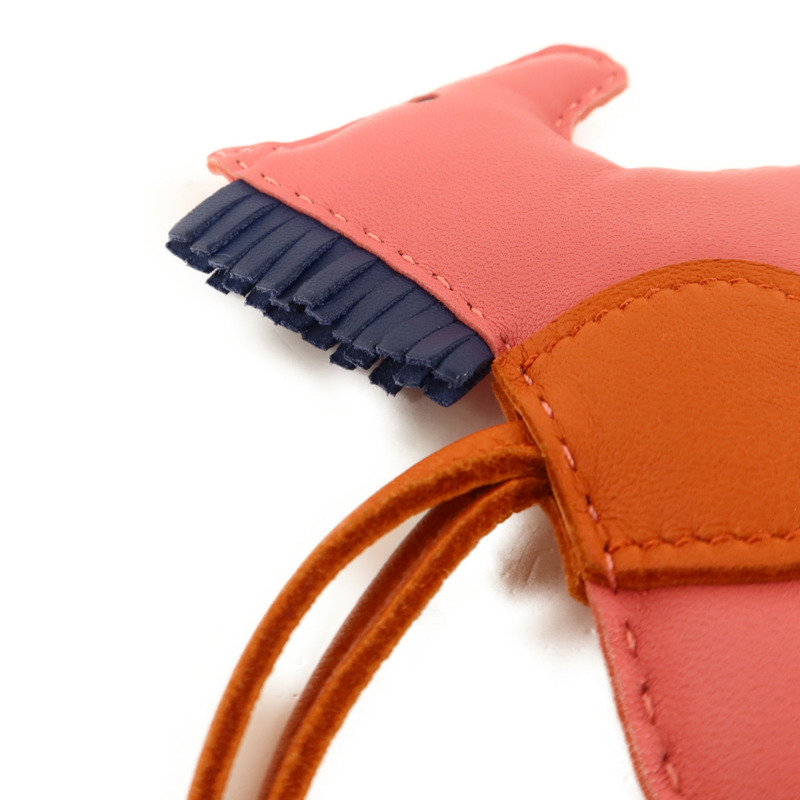 HERMES Milo皮革Rodeo GM掛飾-3