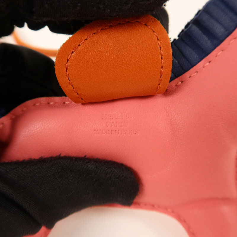 HERMES Milo皮革Rodeo GM掛飾-4