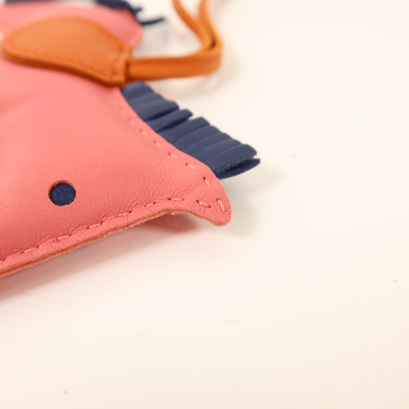 HERMES Milo皮革Rodeo GM掛飾-7