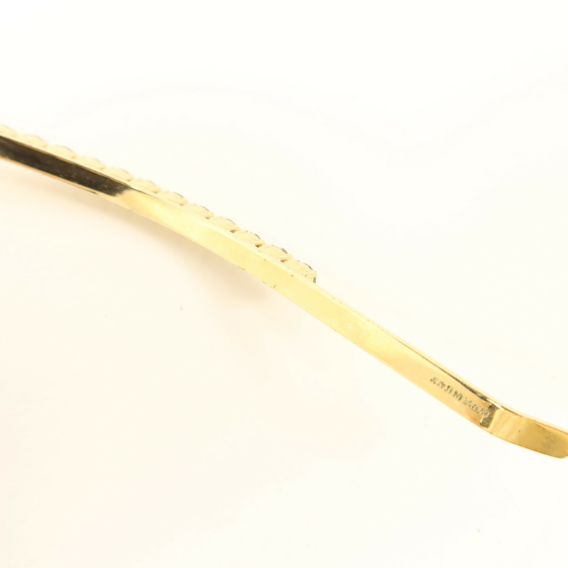 Miu Miu 金屬/水晶Hair Band頭箍-10